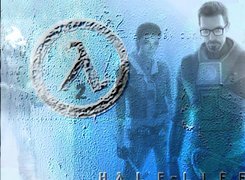 Half Life 2, postać, mężczyzna, kobieta, logo