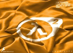 Half Life 2, materiał, logo