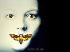 The Silence Of The Lumbs, twarz, oczy, owad, motyl