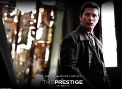 The Prestige, Christian Bale, aktor, płaszcz