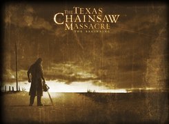 Texas Chainsaw Massacre The Beginning, piła łańcuchowa, człowiek, droga