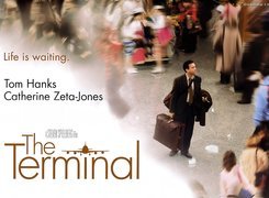The Terminal, Tom Hanks, napisy, ludzie, bagaż