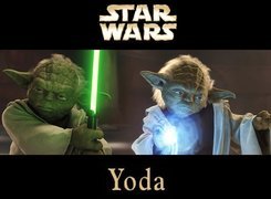mistrz Yoda, Star Wars, postacie, logo