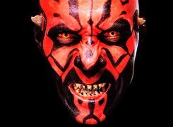 Star Wars, zęby, Darth Maul, głowa