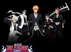 Bleach, postacie, napis