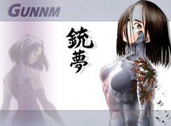 Battle Angel Alita, dziewczyny, napis