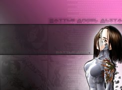 Battle Angel Alita, napis, kobieta