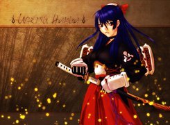 Bakuretsu Tenshi, kobieta, miecz