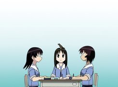 Azumanga Daioh, dziewczyny, stolik