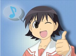 Azumanga Daioh, nutka, dziewczyna