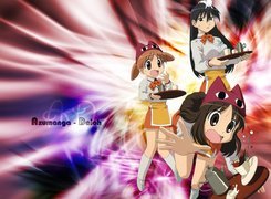 Azumanga Daioh, Kelnerki, Napis