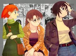 Azumanga Daioh, dziewczyny