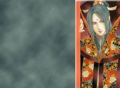 Alichino, postać, kimono