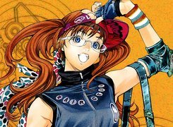 Air Gear, dziewczyna, okulary