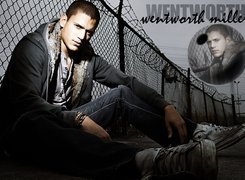 Prison Break, Skazany na śmierć, ogrodzenie, adidasy, Wentworth Miller