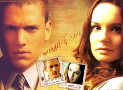 Prison Break, Skazany na śmierć, Sarah Wayne Callies, Wentworth Miller