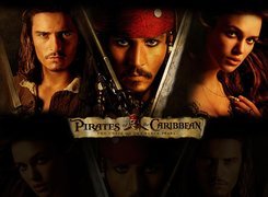 Piraci Z Karaibow Orlando Bloom, Keira Knightley, Johnny Depp, broń