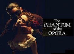 Gerard Butler, Emmy Rossum, pocałunek, Phantom Of The Opera