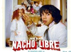 Nacho Libre, Hector Jimenez, lalka, napis