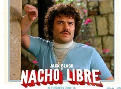Nacho Libre, Jack Black, mur, łańcuszek