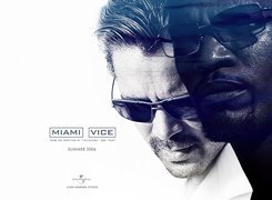 Miami Vice, Jamie Foxx, Colin Farrell, okulary, przeciwsłoneczne