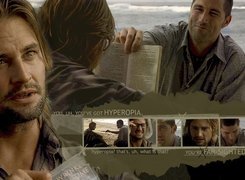 Serial, Lost, Zagubieni, Matthew Fox, Josh Holloway, książka, zdjęcia