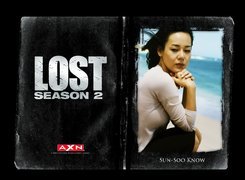 Filmy Lost, Yoon-jin Kim, siedzi, zdjęcie