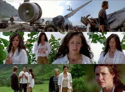 Serial, Lost, Zagubieni, Evangeline Lilly, rozbity, samolot