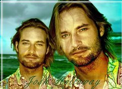 Serial, Lost, Zagubieni, Josh Holloway, zarost