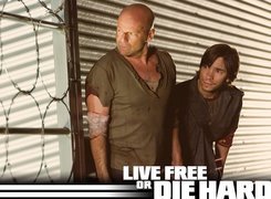 Live Free Or Die Hard, Justin Long, Bruce Willis