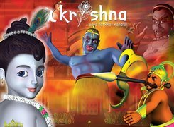 Krishna, bajka, postacie