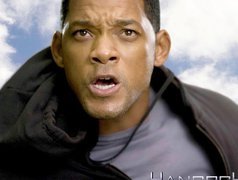 Hancock, Will Smith, twarz