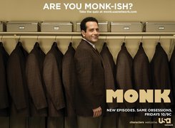 Detektyw Monk, Tony Shalhoub, garnitury