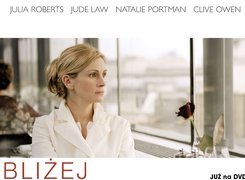 Closer, Julia Roberts, róża, okno