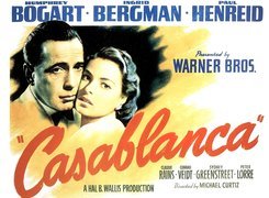 Casablanca, Humphrey Bogart, Ingrid Bergman, napisy