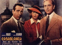 Casablanca, Paul Henreid, Ingrid Bergman, Humphrey Bogart