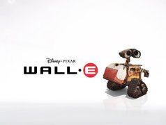 Wall E, robot, walizka