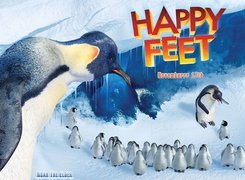 Tupot małych stóp, Happy Feet, pingwiny