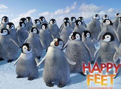 Tupot małych stóp, Happy Feet, śpiewające, pingwiny