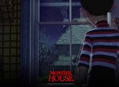 Straszny dom, Monster house, okno, chłopiec