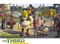 miasto, postacie, Shrek 3