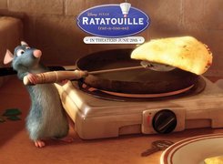 Film animowany, Ratatuj, Ratatouille, Szczur, Remy, Patelnia