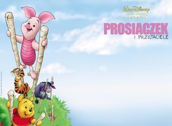 Prosiaczek i przyjaciele, Piglets Big Movie, postacie, szczudła