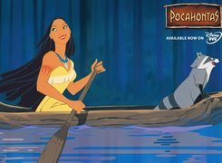 Pocahontas, kajak, szop