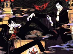 Xxxholic, płaszcz, postacie, łańcuch