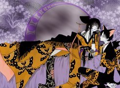 Xxxholic, szata, postacie, motyle