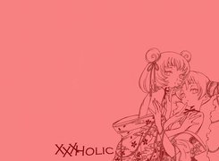 Xxxholic, szkic, dziewczynki