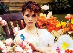 Keira Knightley, kwiaty