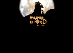 Vampire Hunter D - Bloodlust, księżyc, ciemno