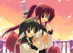 Utawarerumono, dziewczynki, bagaże